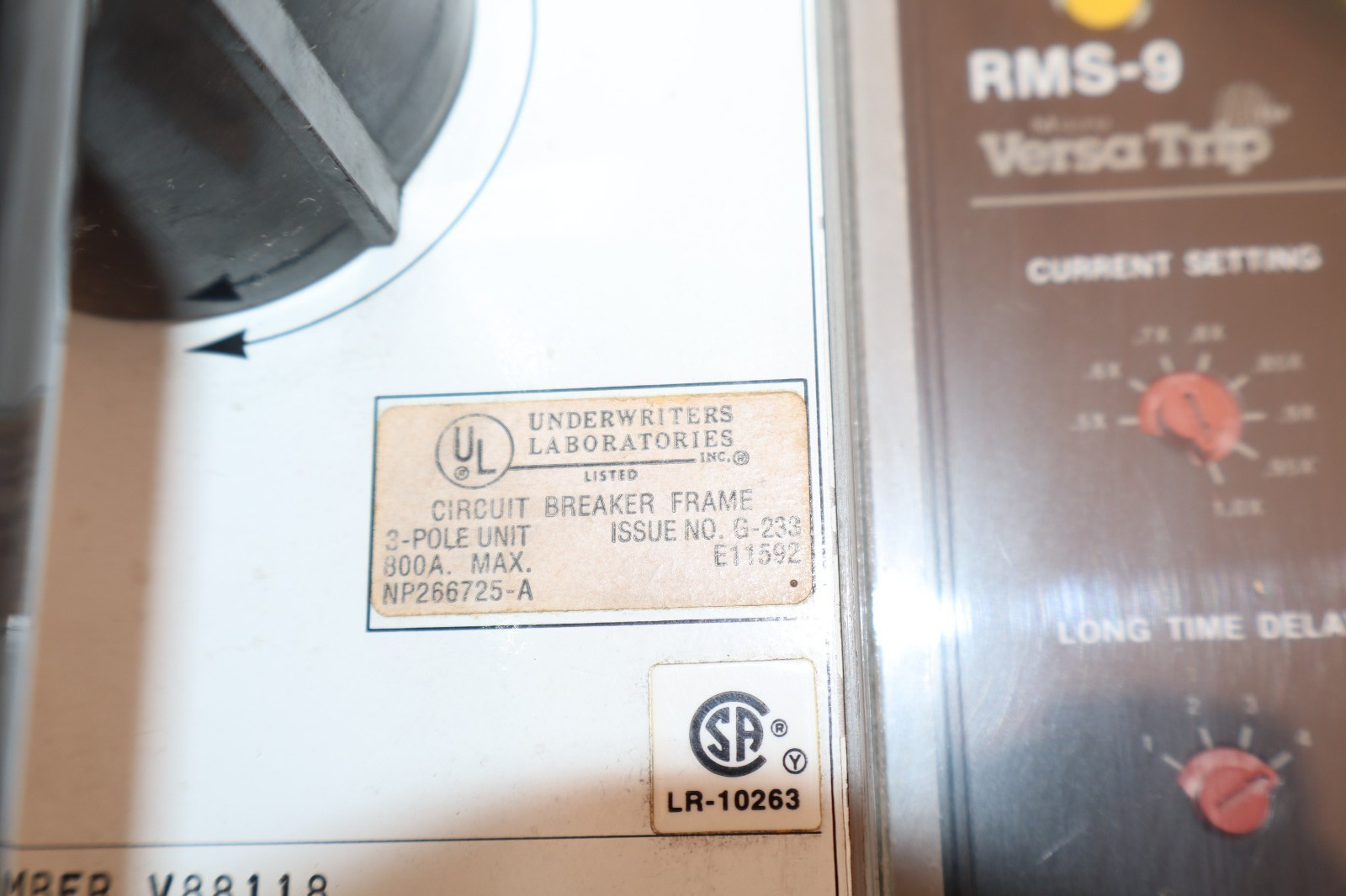 GE General Electric Circuit Breaker Power Break 400A Amp TP84SSZ TR4S400 GF
