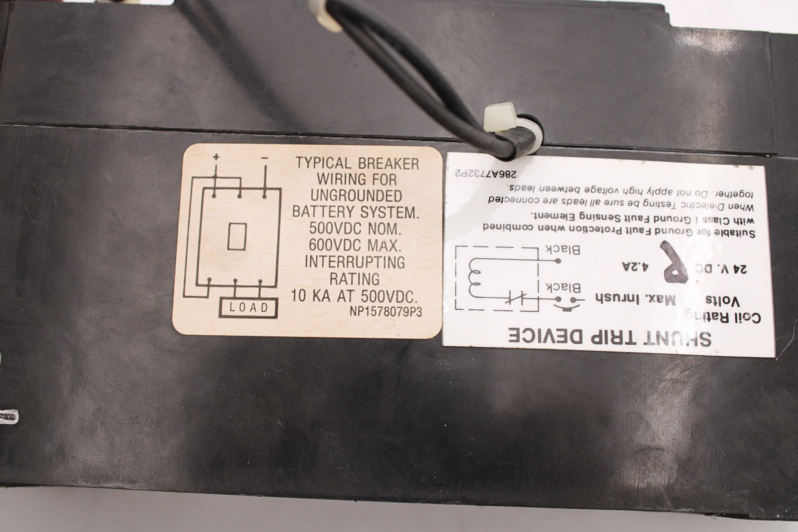 GE TFK236F000 Shunt Trip Circuit Breaker 175A 3-Pole 600V 3P with 175-Amp Trip