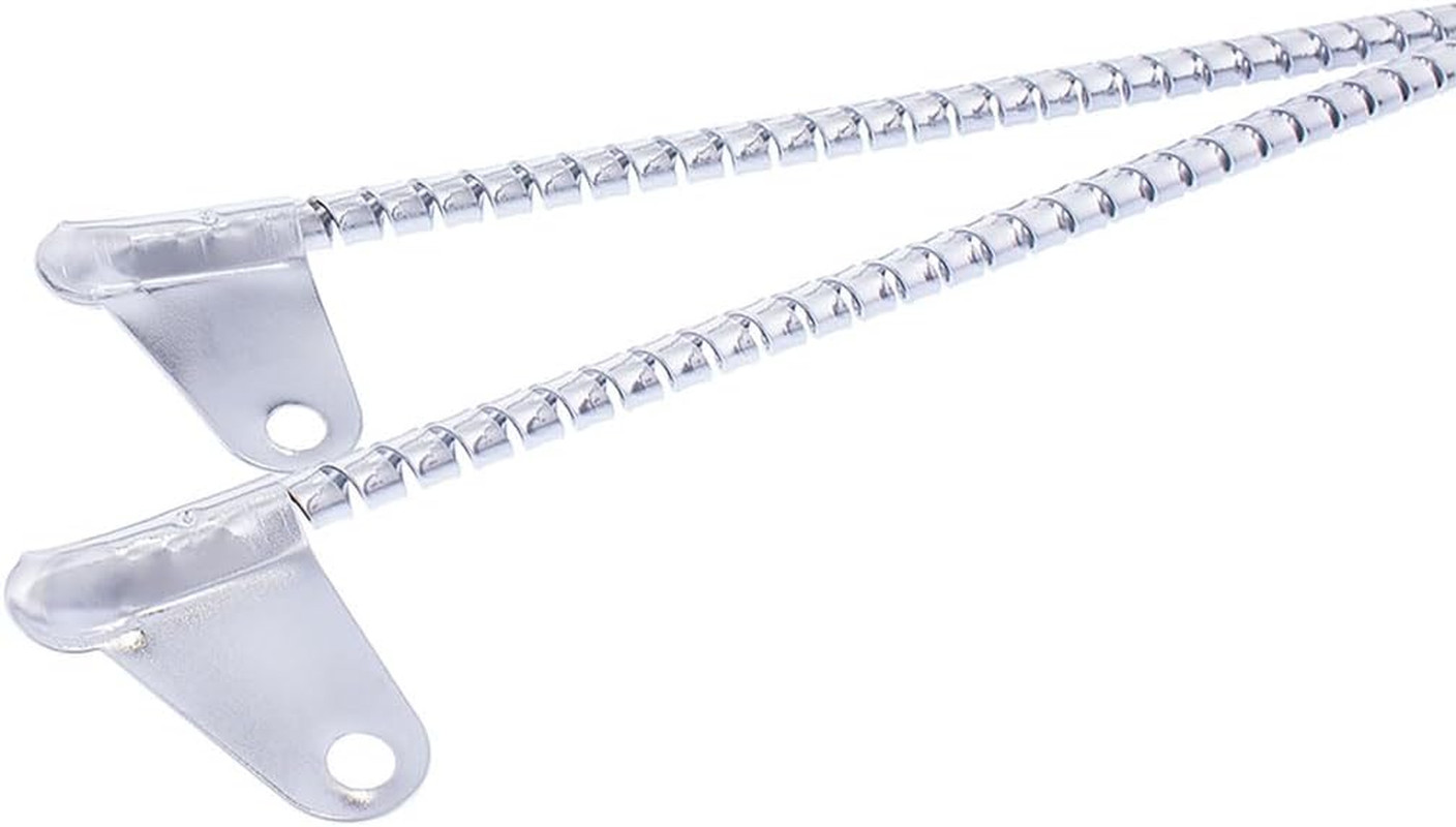 70203 Chrome Curb Feelers, Universal Fitment, Helps to Prevent Curb Damage, Curb