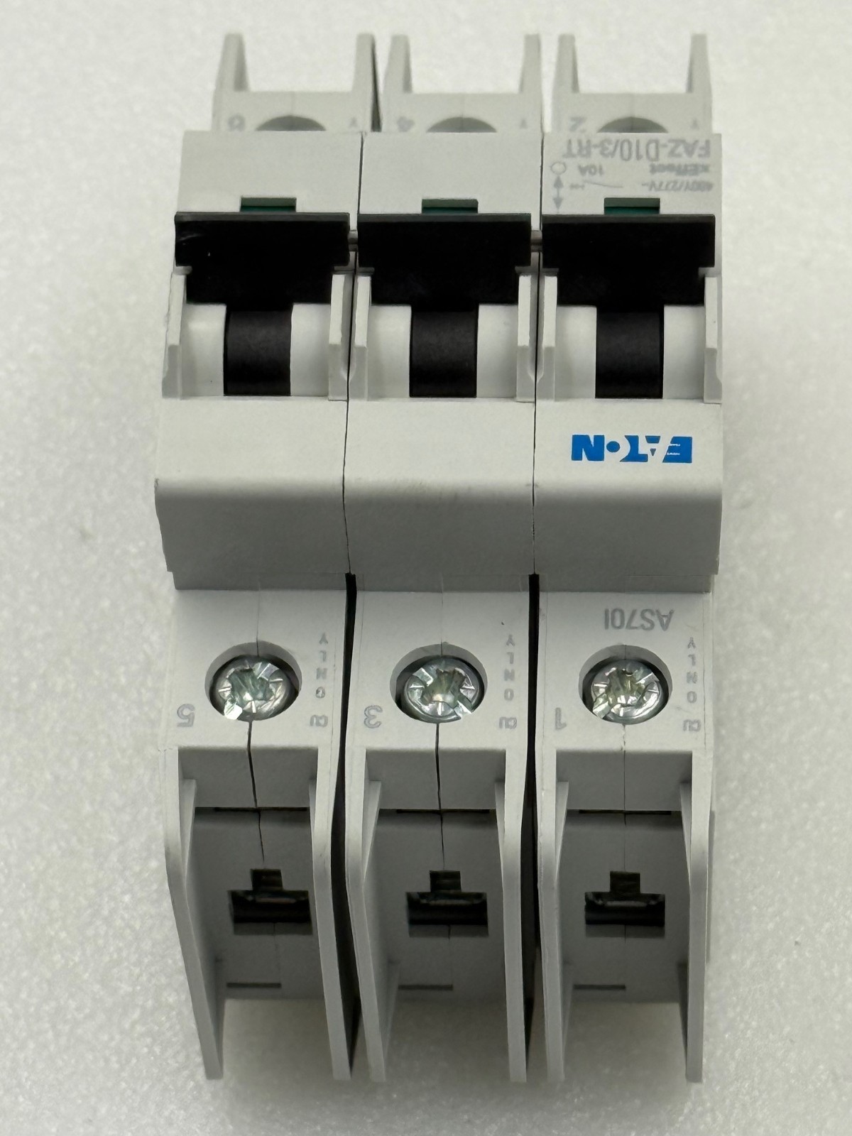 Eaton FAZ-D10/3-RT Moeller Series 3 Phase Circuit Breaker New in Box Surplus