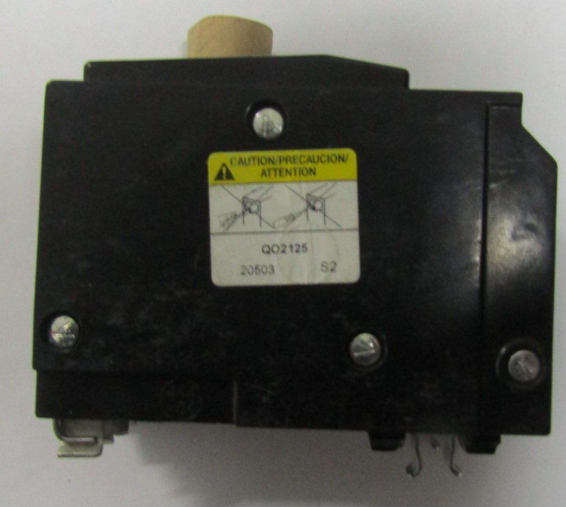 😍 NEW SQUARE D 125 AMP CIRCUIT BREAKER 120/240V 2 POLES 10 KA QO2125