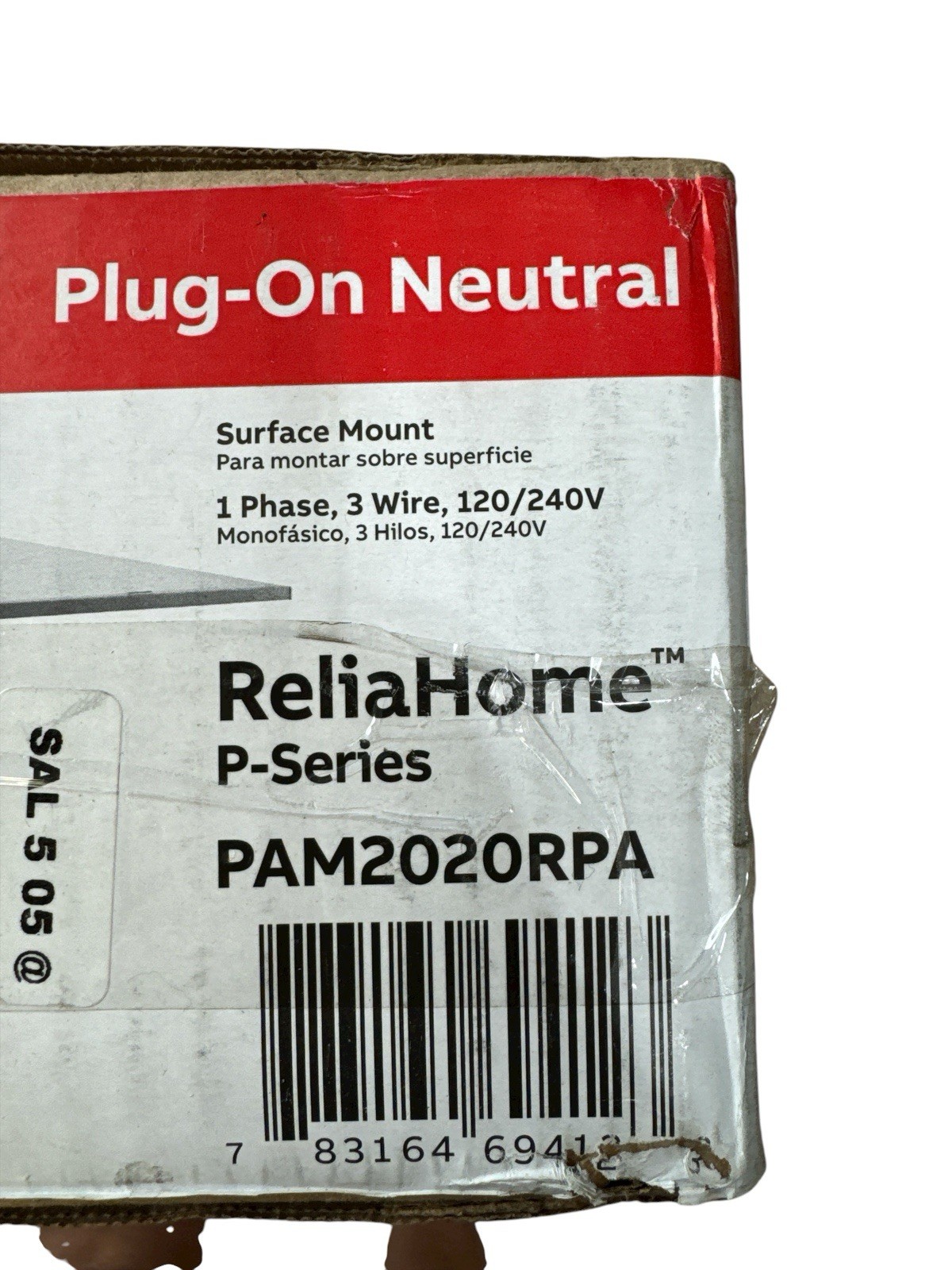 ABB 200A 20Space 40Circuit Outdoor Main Breaker Panel Value Pack PAM2020RPA (OB