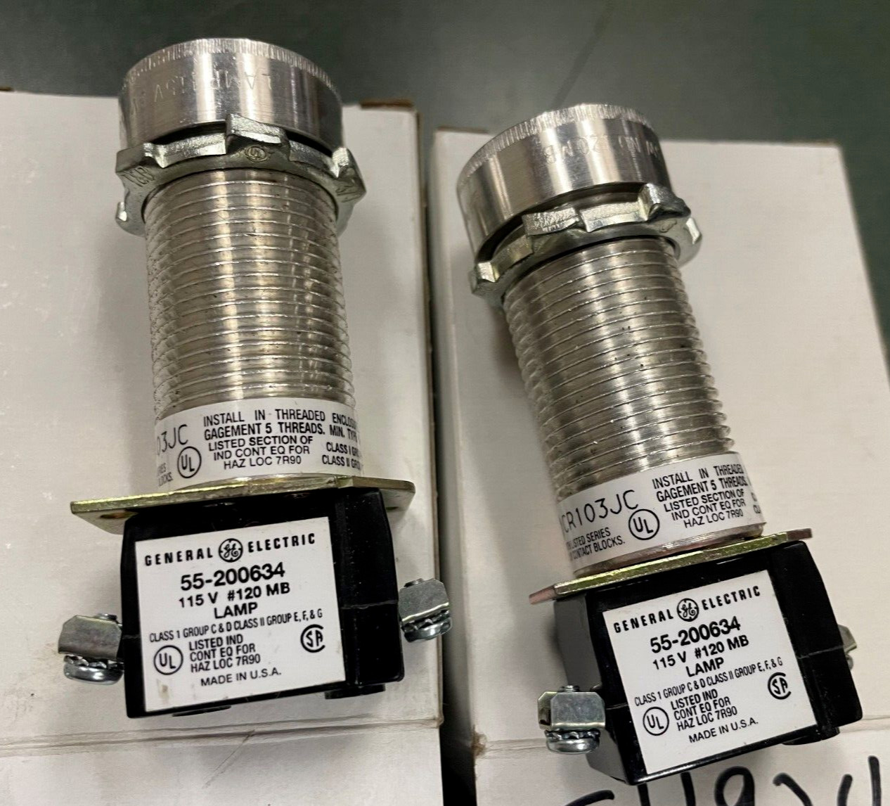 GE CR103JC1021 INDICATOR PILOT LIGHT COMPONENTS-INDICATING LIGHT