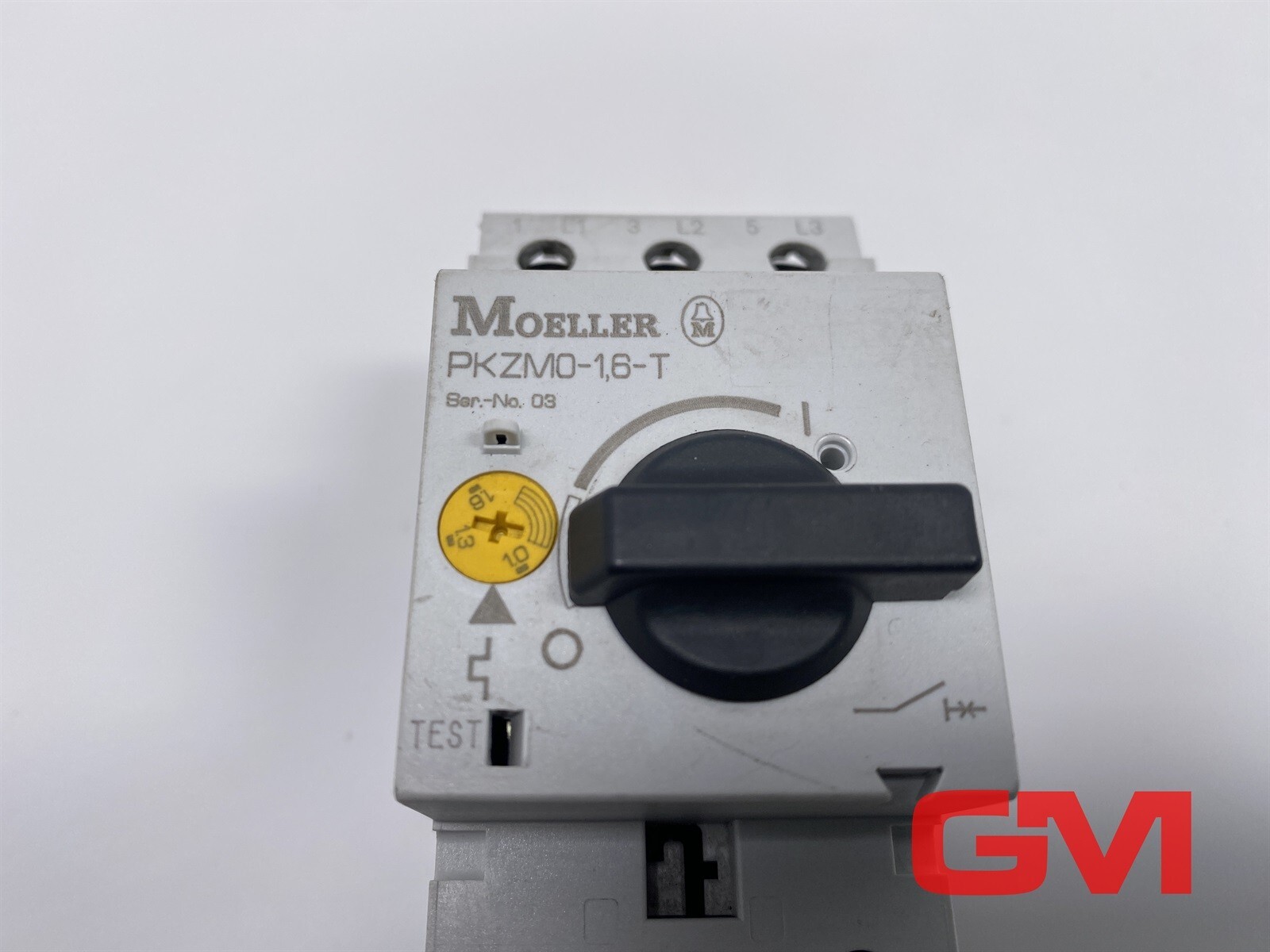 Eaton Circuit Breaker PKZM0-1.6-T 1-1.6A 3-Pole Transformer Protection Switch