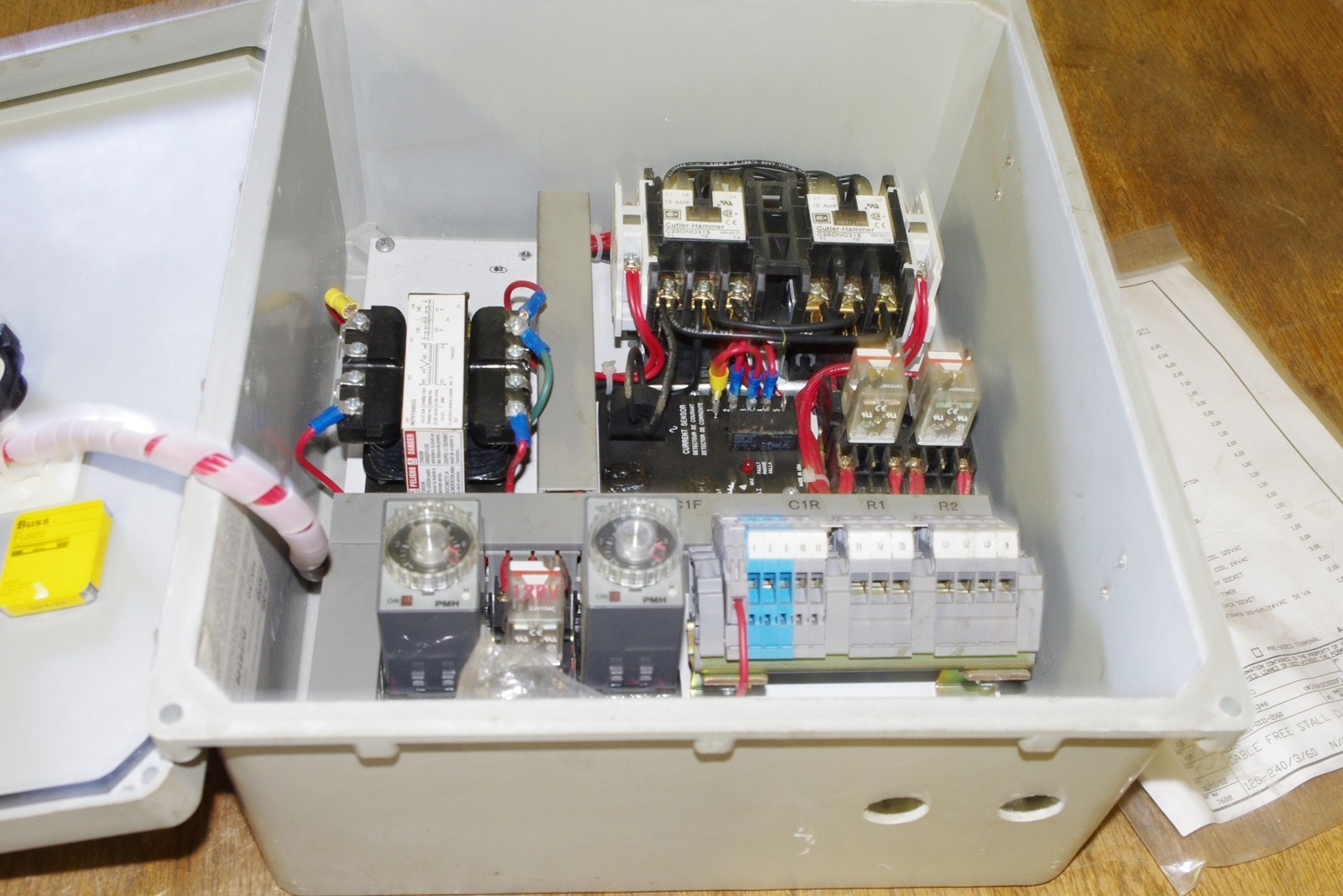 Cutler Hammer C25DND315 Start/Stop Control Panel Square D 9070T50D23