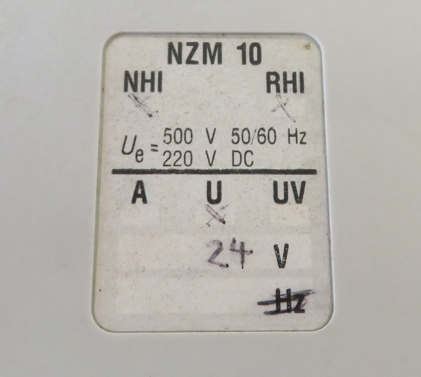 Klöckner Moeller NZM10-630N Circuit Breaker 630A Remote Drive R-NZM10 + U-NZM10