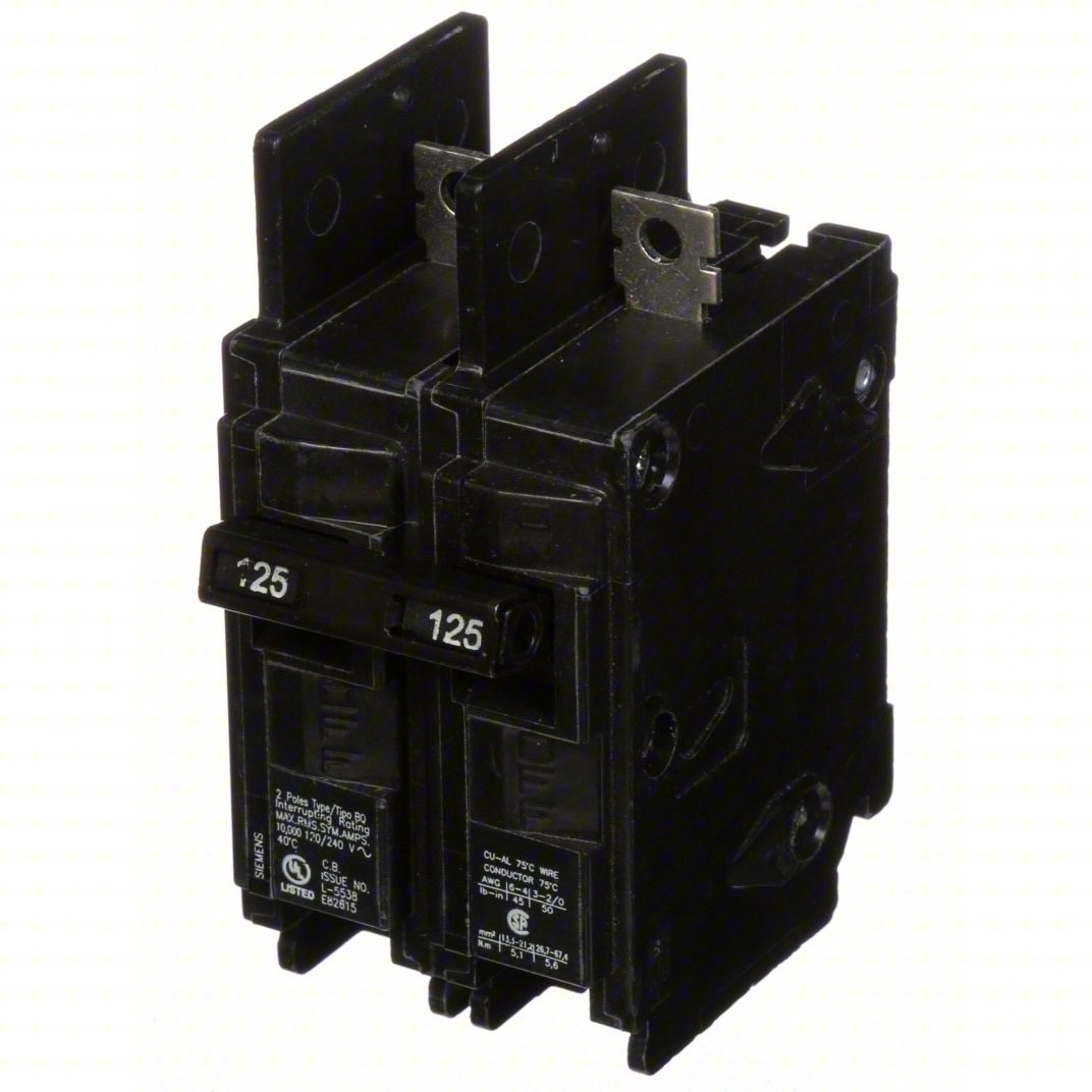 (1) NEW Siemens BQ2B125 2p 125a BQ Bolt In Circuit Breaker NEW 20 AVAILABLE