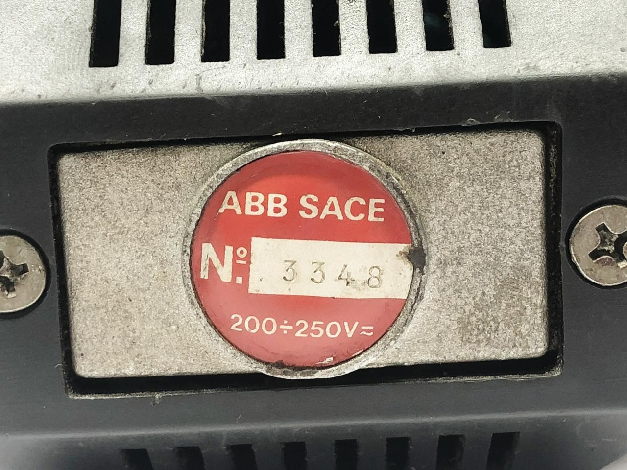 ABB SACE F1 SERIES 200-250V MECHANISM MOTOR FOR ABB F1 CIRCUIT BREAKER S/N:3348