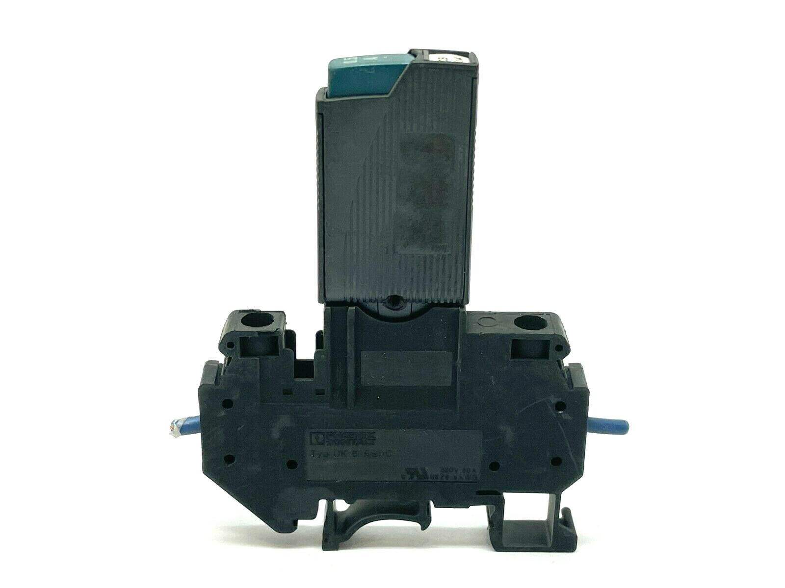 Phoenix Contact UK 6-FSI/C Terminal Block w/ TCP 0,5A Circuit Breaker