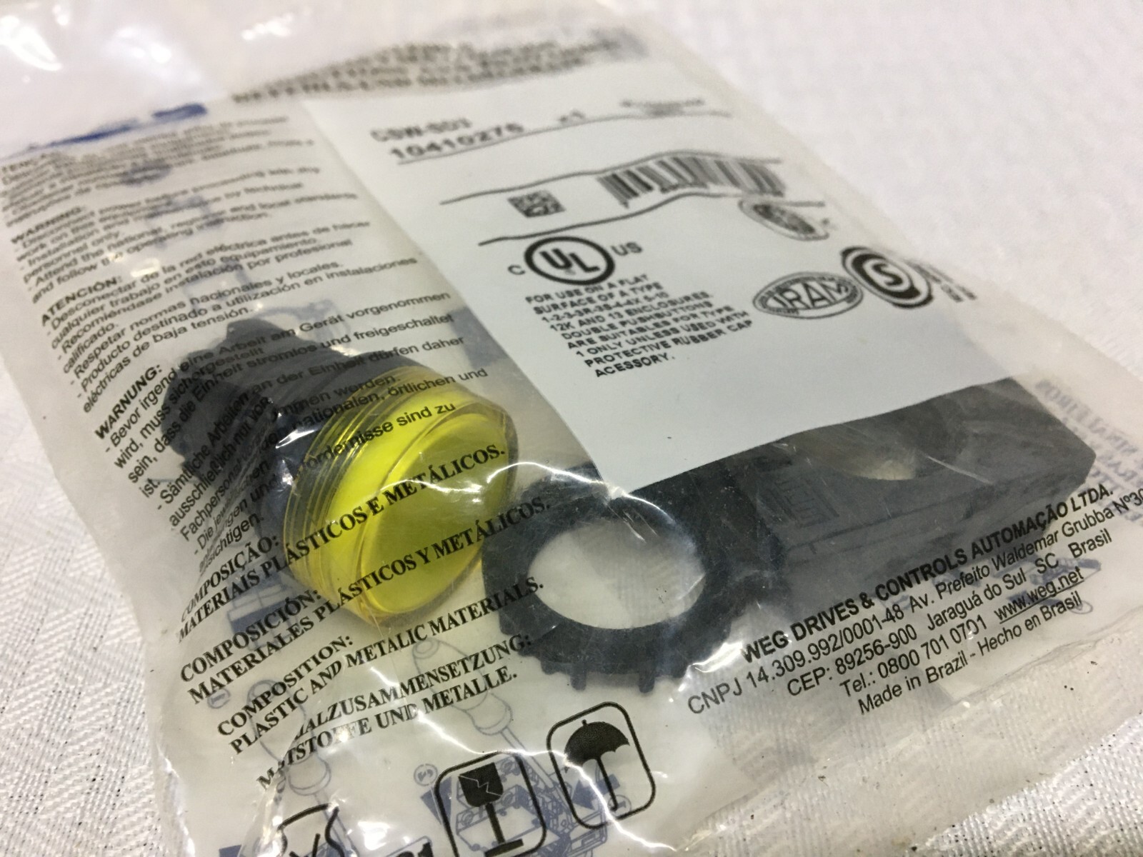 New! (Lot of 4) WEG CSW-SD3 Pilot Light (#50060)
