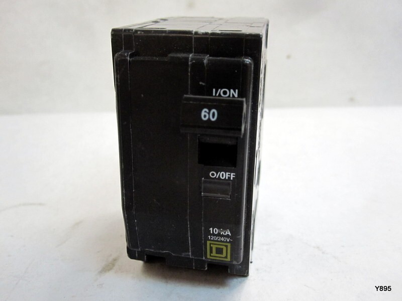 SQUARE D 10KA 60A 120/240 2 POLE CIRCUIT BREAKER DP-4075