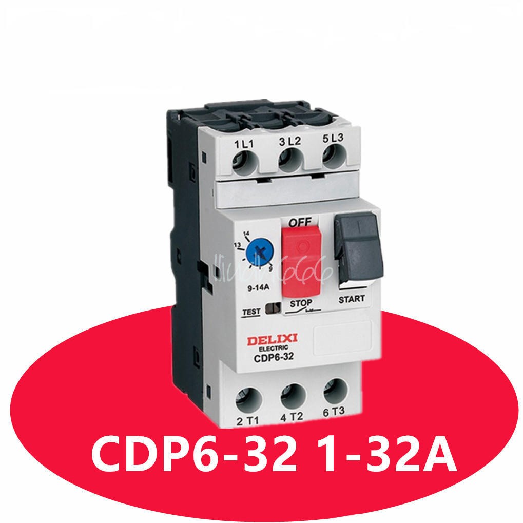 ONE Delixi CDP6-32 CDP632 Motor Circuit Breaker NEW