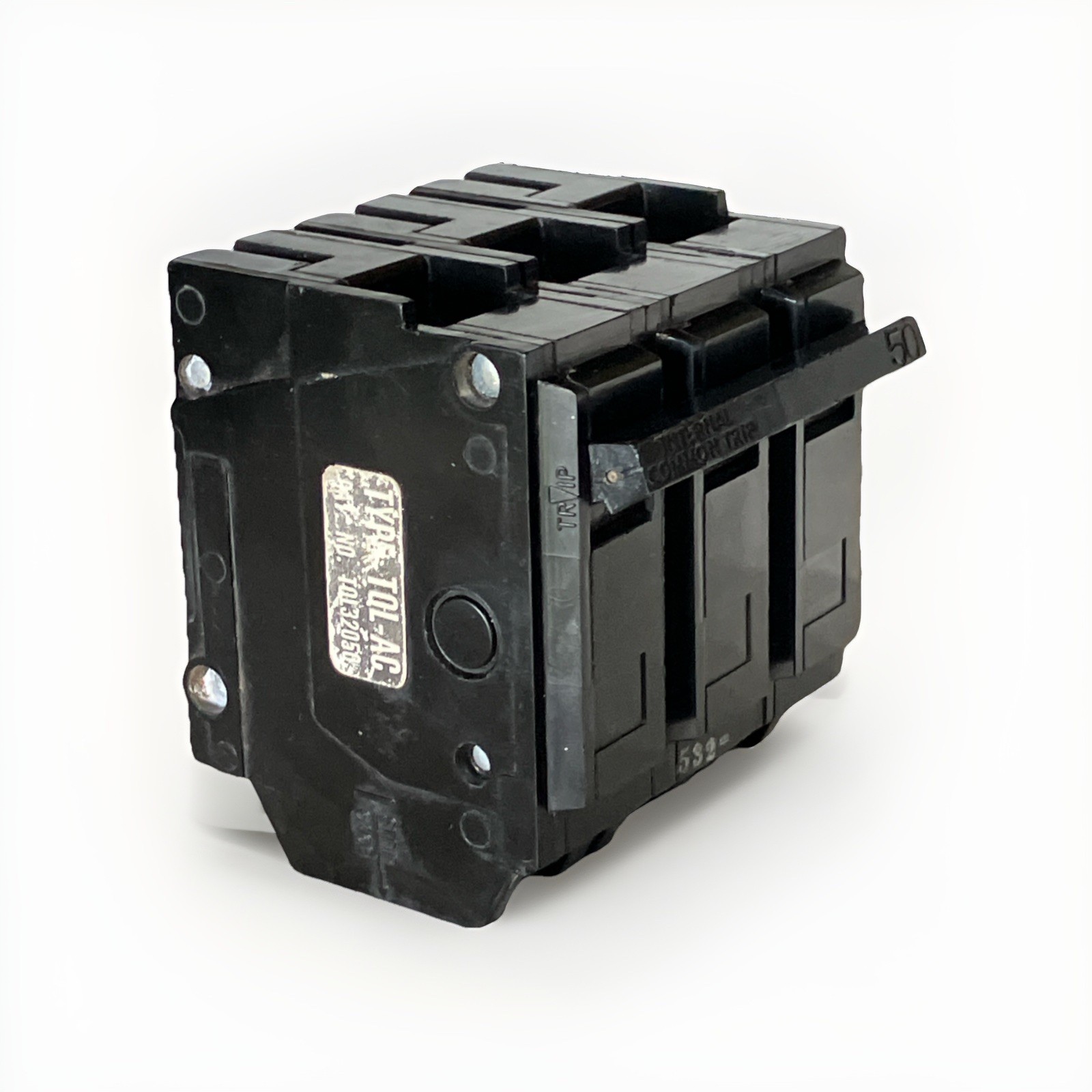 General Electric GE TQL32050 THQL32050 3Ph 3P Plug In Circuit Breaker 50A 240VAC