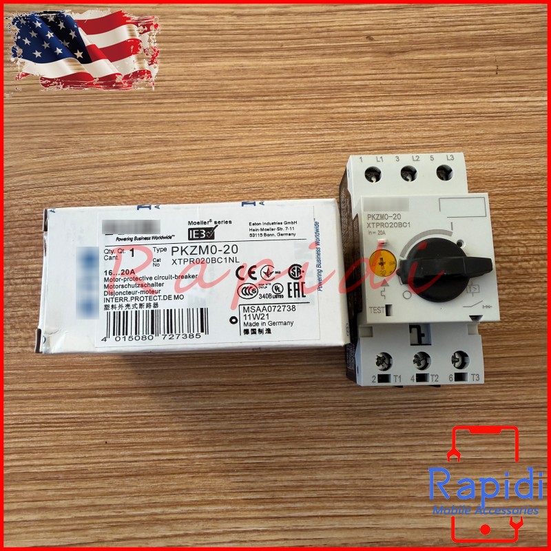 For Eaton PKZM0-20 PKZMO-20 XStart 16-20 Amp Motor Protective Circuit Breaker US