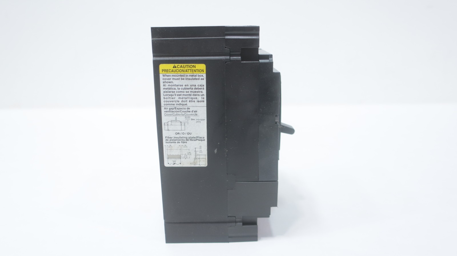 Square D HDL36060 Powerpact Molded Case Circuit Breaker 240/480/600v-ac 3p 60a