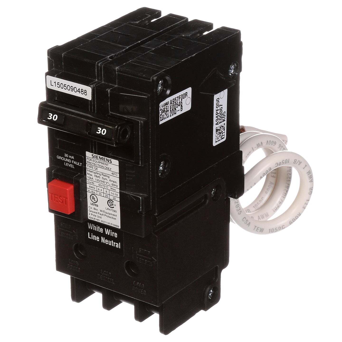 QE230 – Siemens – 30 Amp GFEP Circuit Breaker