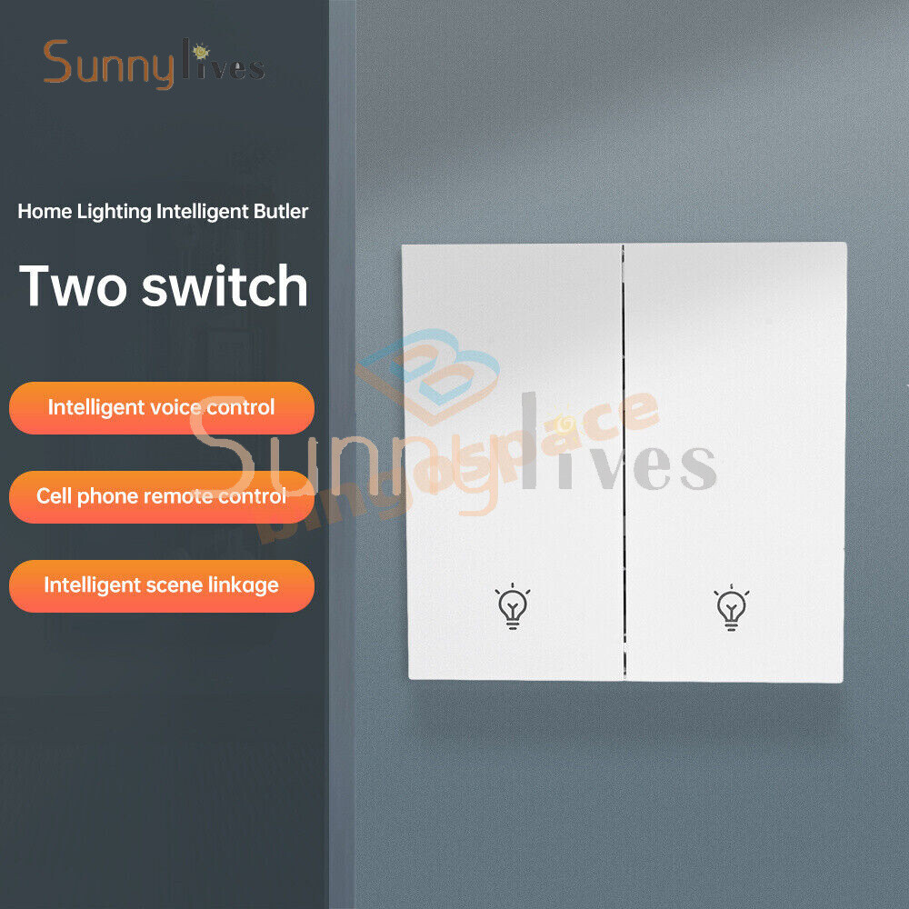 DH-315 Ewelink WiFi Smart Switch Control Panel Remote Control Wall Switch NEW