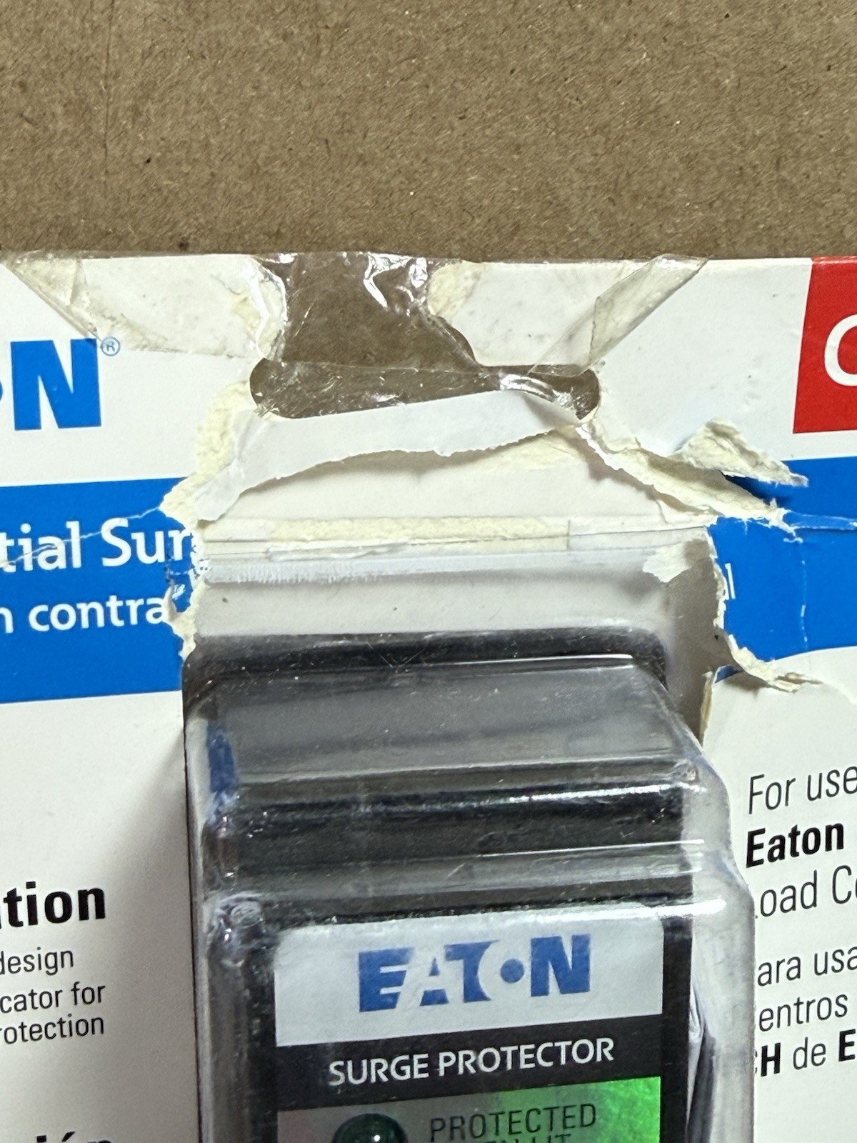 CH Eaton Surge Protector CHNSURGE 120/240 V Cutler Hammer Type 2