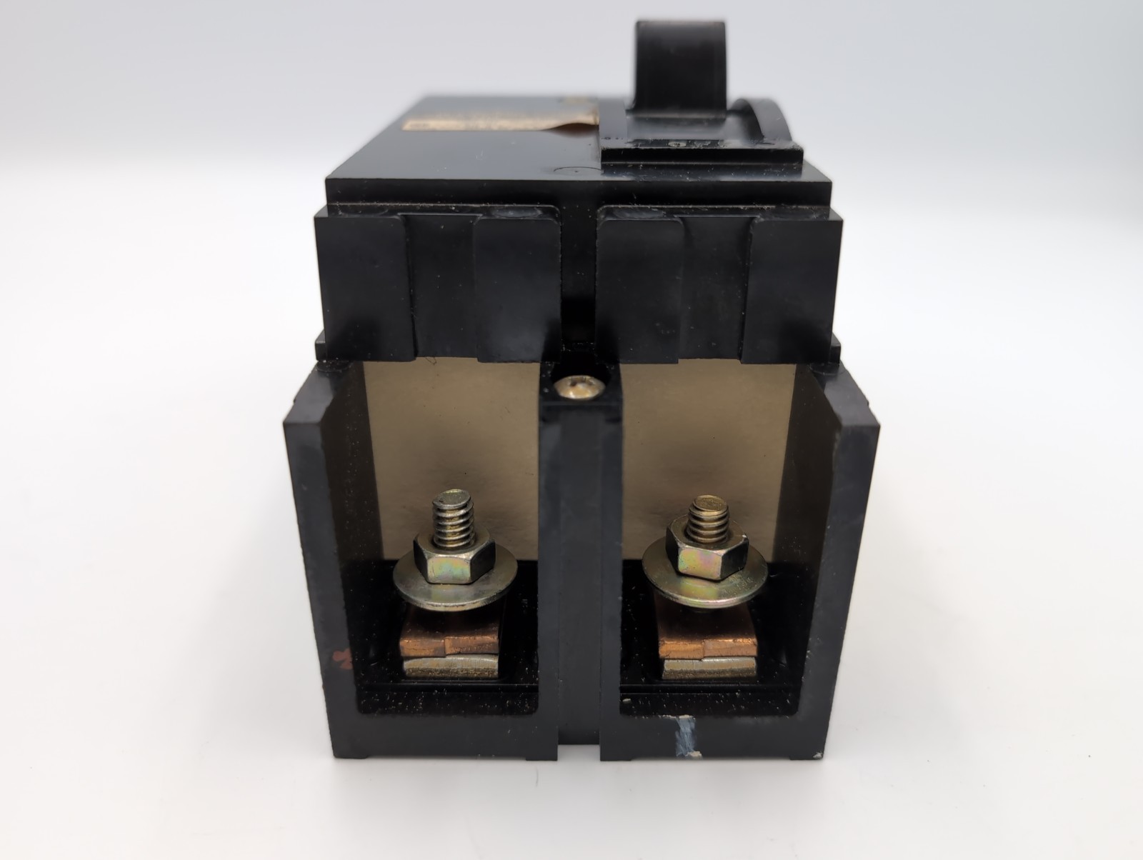 Square D QO 150A Main Breaker W/MountingNuts/Underneath Spacer&Con. Tested
