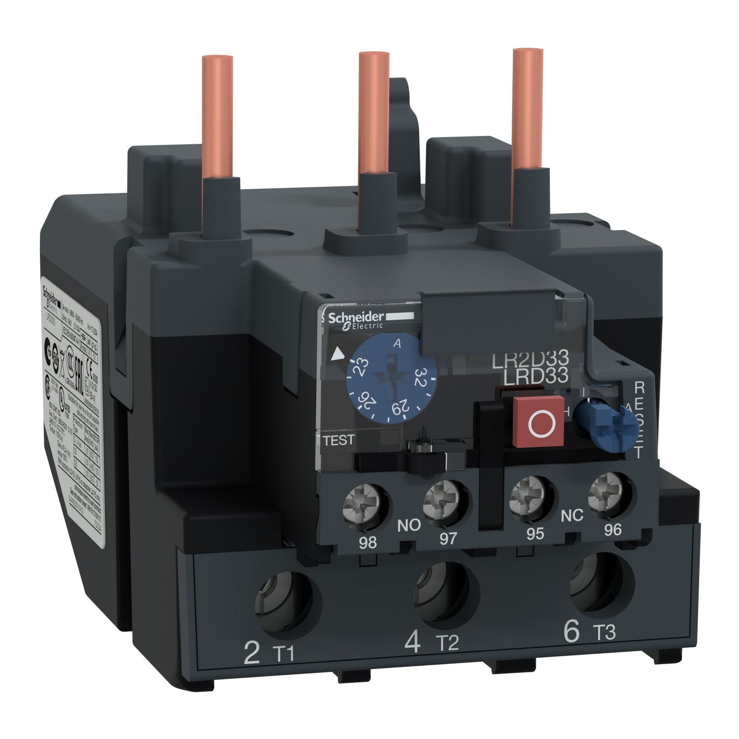 Schneider LRD3353 – THERMAL OVERLOAD 23-32A FITS LC1D80-D95 – Made in France