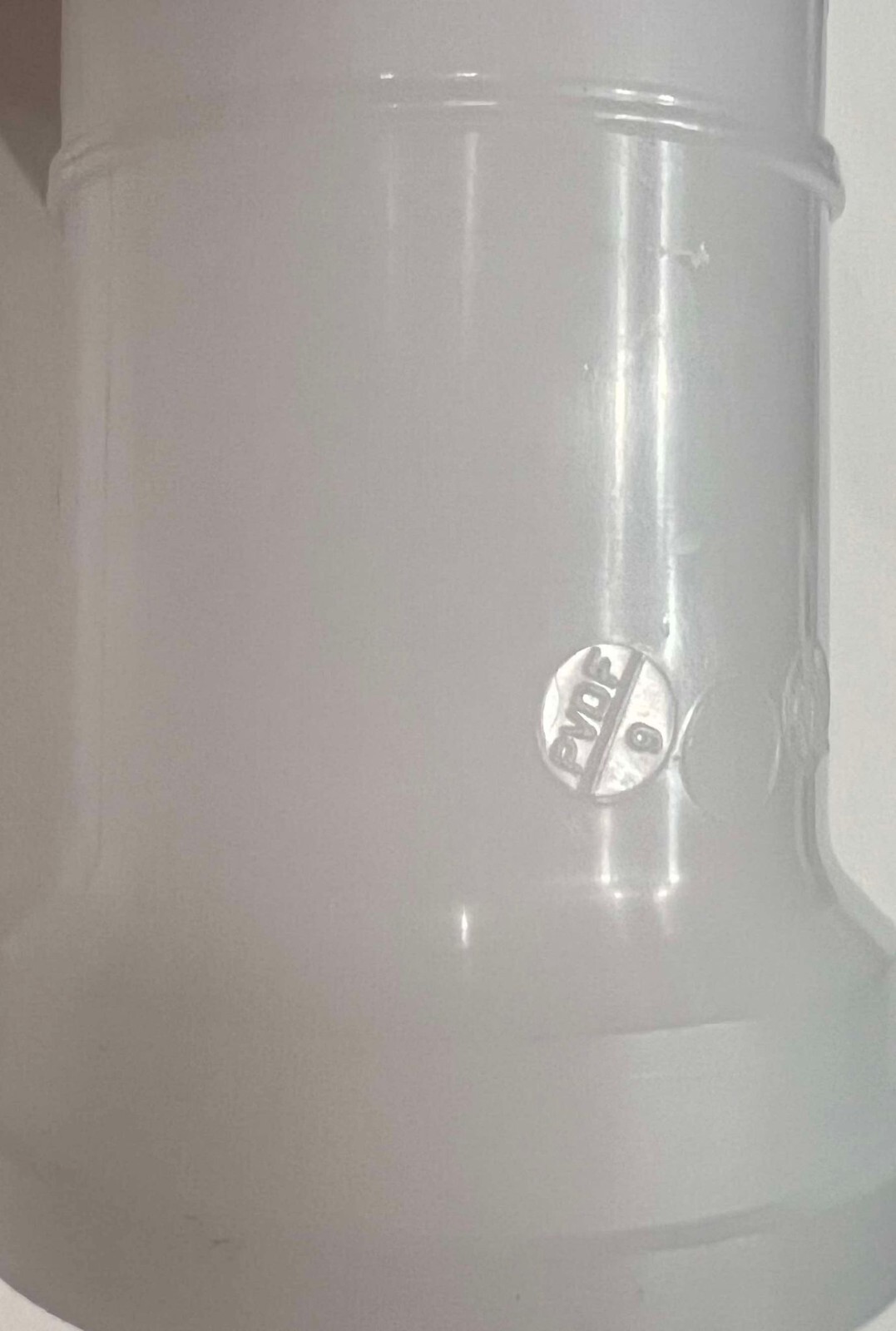 AGRU SDR 21 ISO S10 12/1 50 X 3.0 Piping Half Union PVDF/9