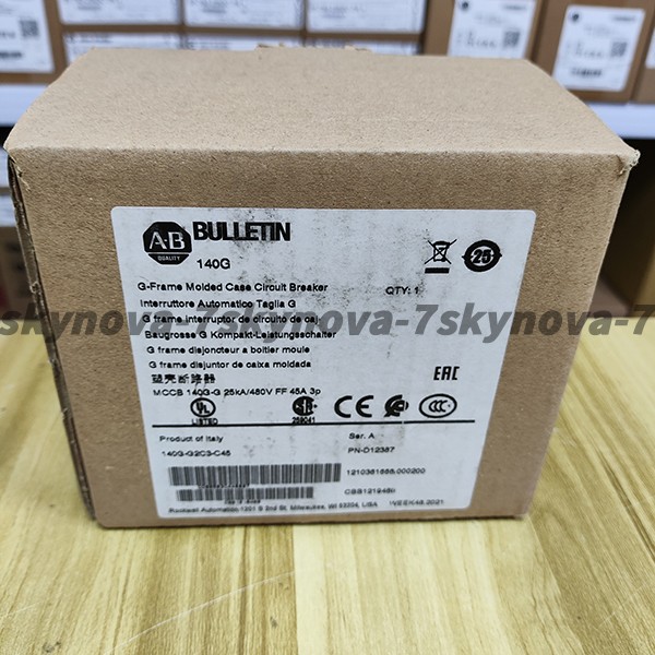 Allen‑Bradley 140G‑G2C3‑C45 Genuine Industrial MCCB Circuit Breaker