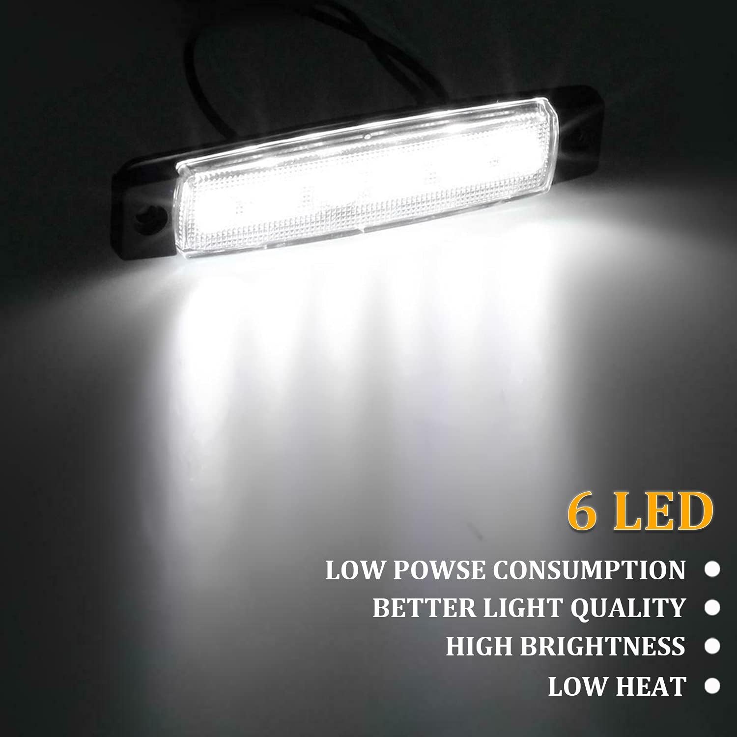 PSEQT LED Boat Interior Lights Marine Courtesy Light Strip Deck Transom Cockpit
