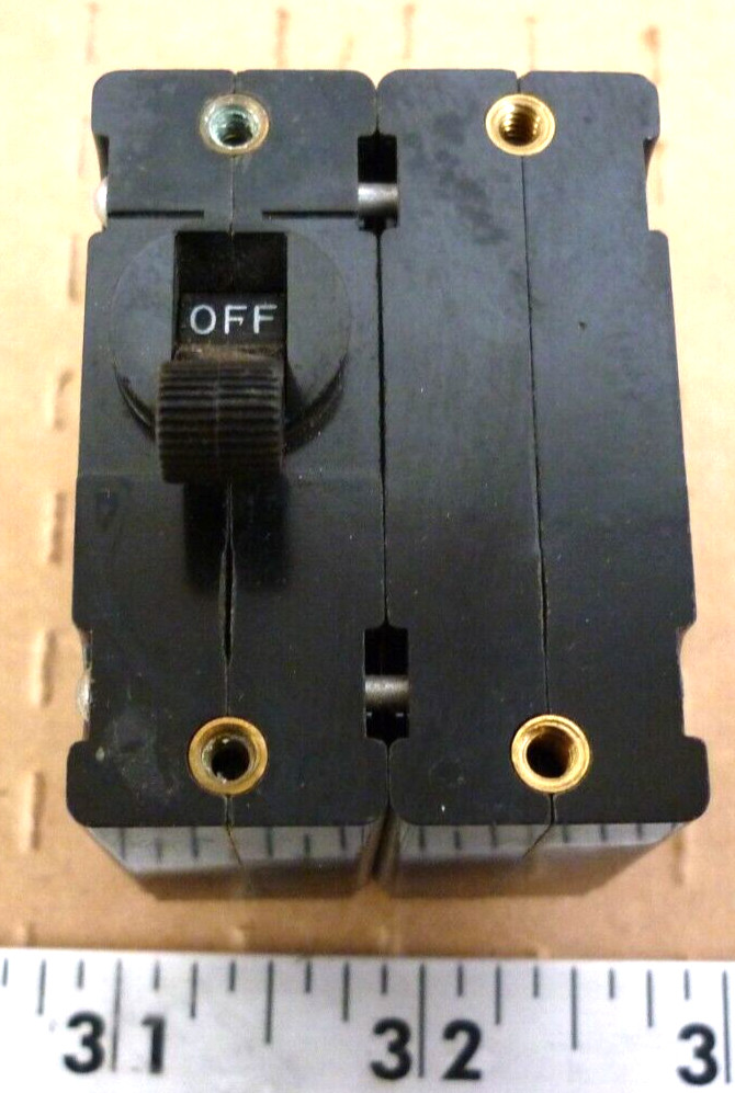 AIRPAX 1 F.L. Amps/1.25 Trip Amps MAX-65V Circuit Breaker, P/N UPG66-1-5-2-102