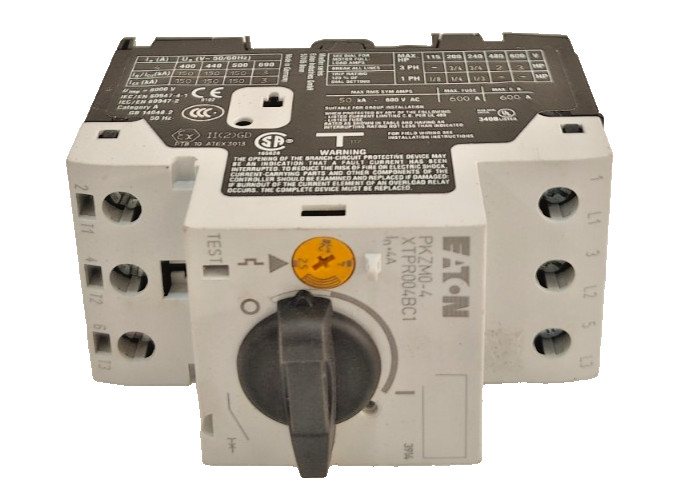 *NEW NO BOX* Eaton PKZM0-4 XTPR004BC1 Motor Protective Circuit Breaker 2.5-4A