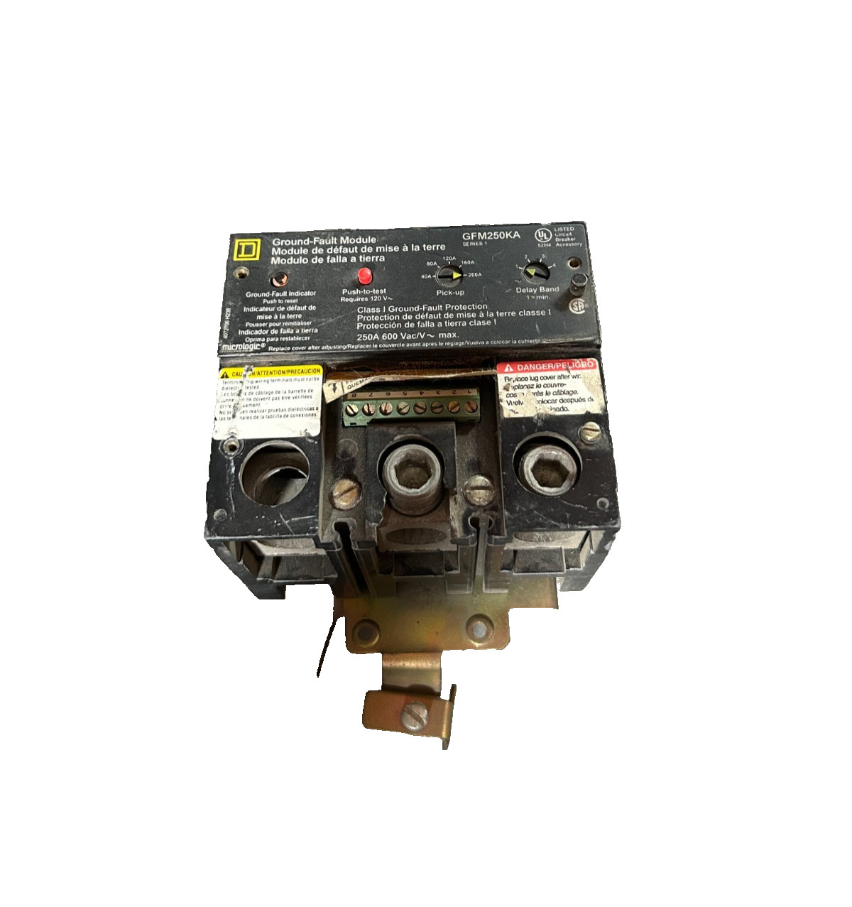 Square D GFM250KA Ground Fault Module 250A 3-Pole 600V