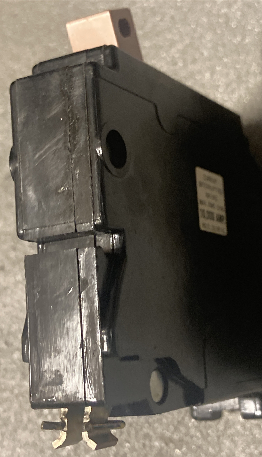 CH120 Cutler-Hammer Type CH 1 Pole 20 Amp 120v METAL FOOT / HALF NOTCH USED