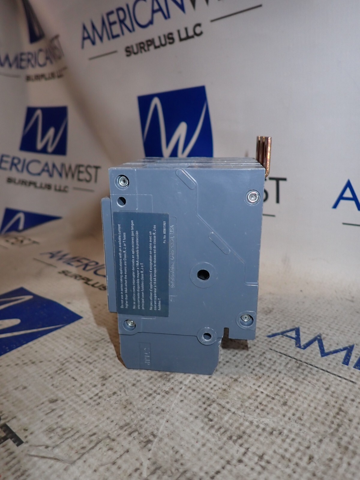 NEW in box Siemens BQD3100 3p 100 amp 14kA@480v Gray Style