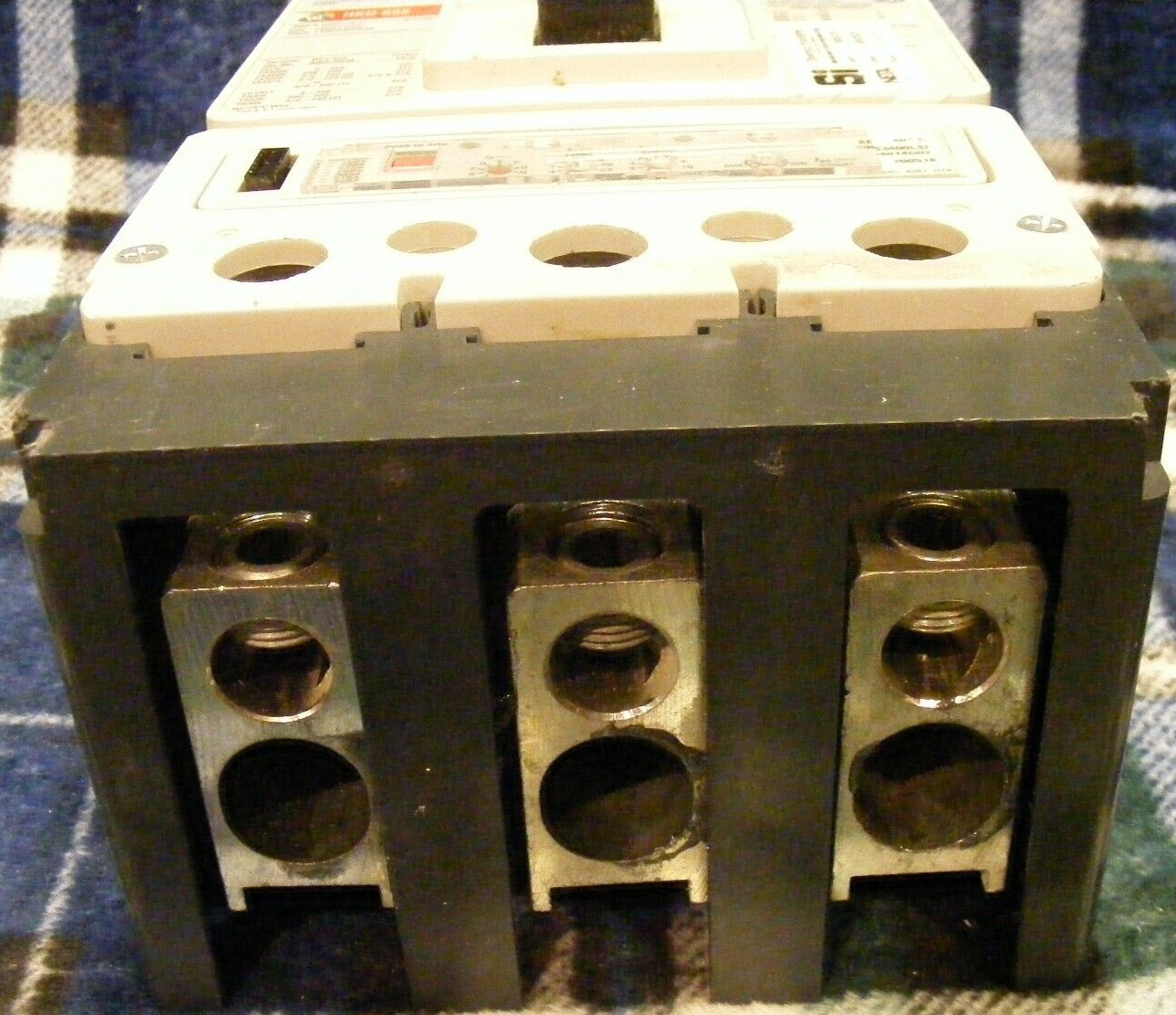 Eaton HKD3400F LSI (A) 400A 600V 65k AIC Breaker w/KES3400LSI Trip Unit- Tested!