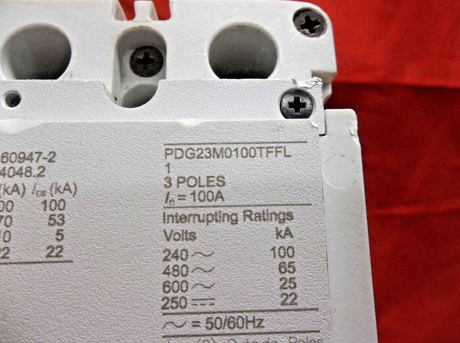 EATON PDG23M0100TFFL circuit breaker 375C3