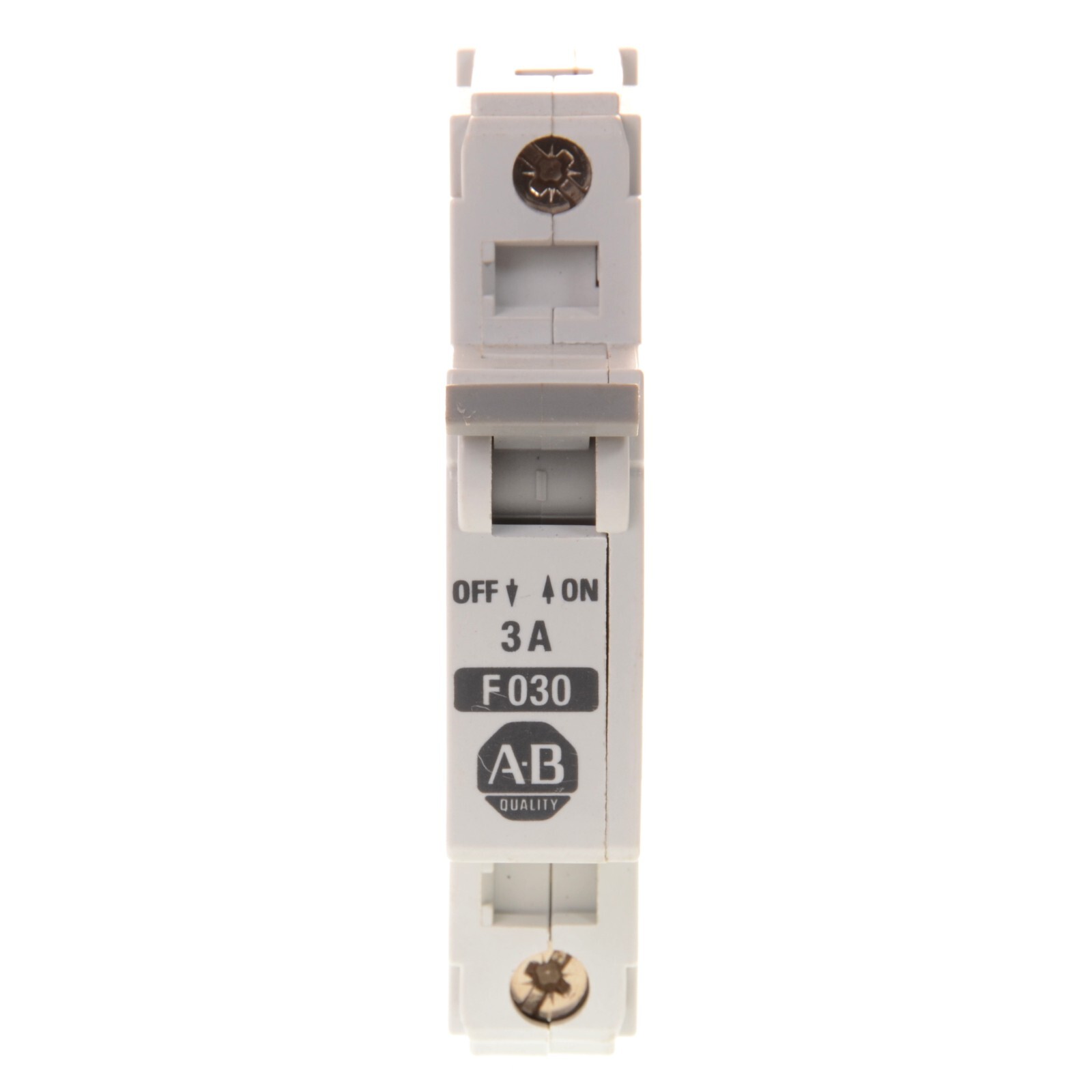 Allen Bradley 1492-CB1 F030 3A Amp Series B Din Rail Circuit Breaker Single Pole