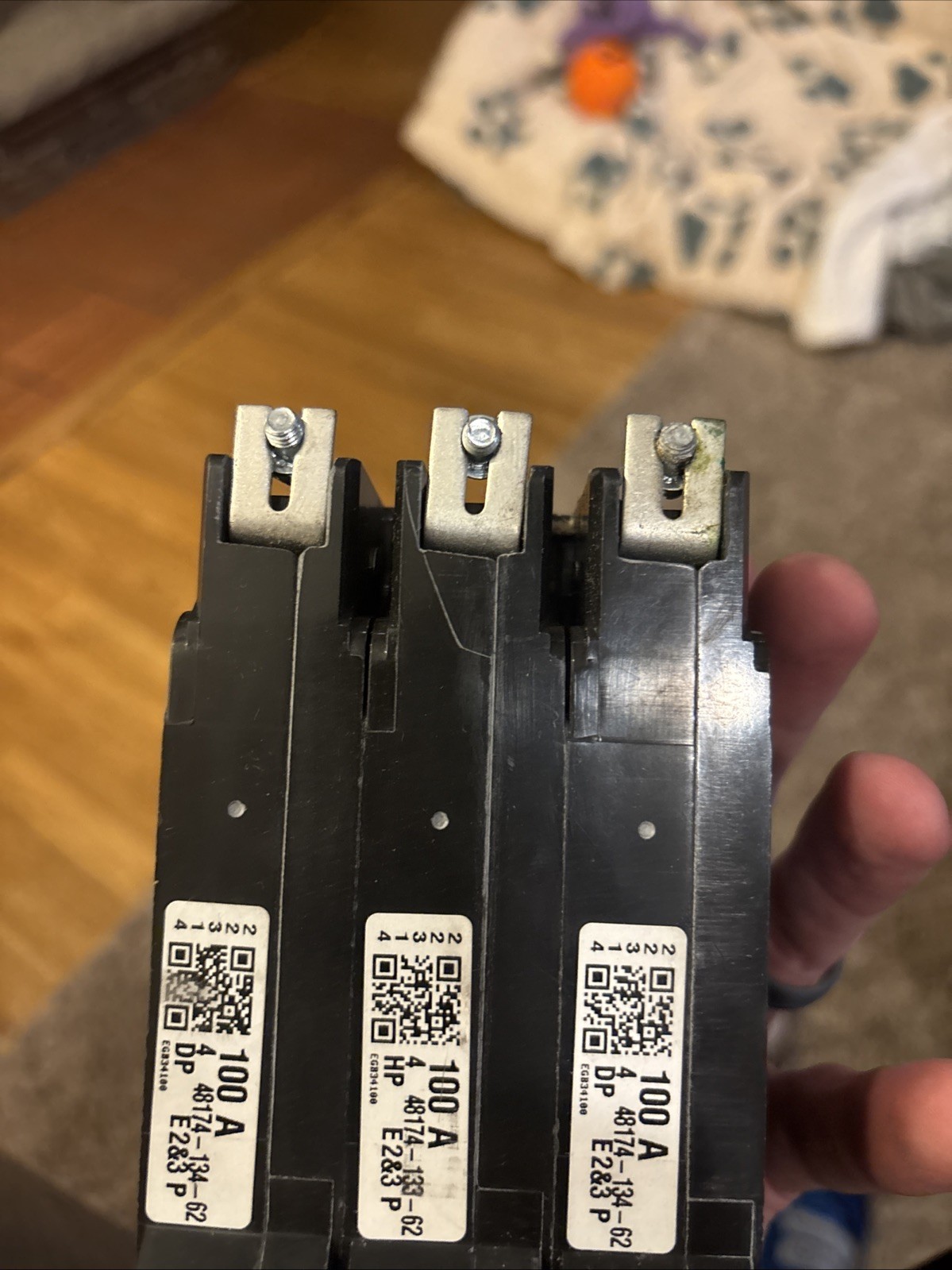SQUARE D EGB34100 100 AMP 3POLE 480V Bolt-On Circuit Breaker SHIPS SAME DAY