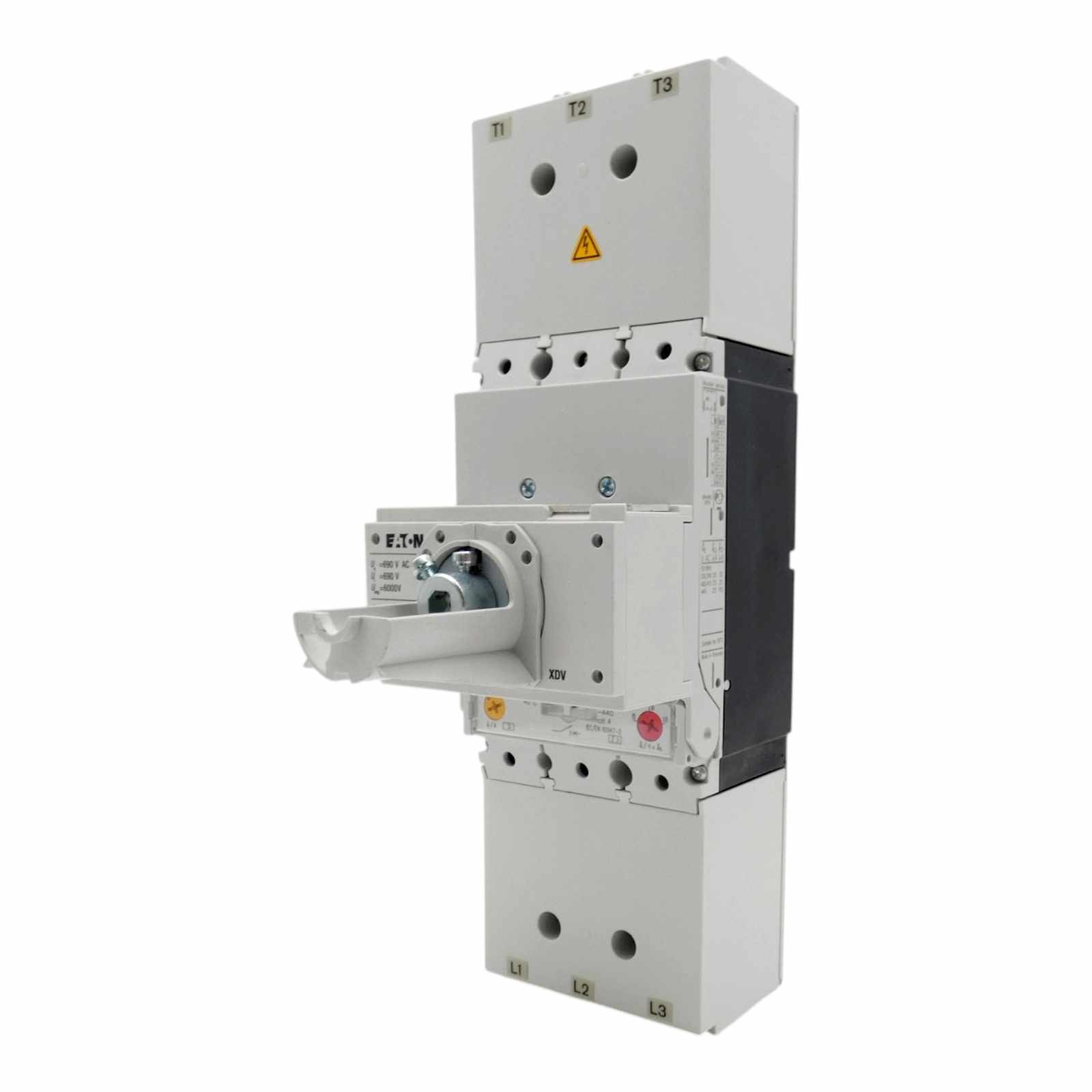 Eaton NZM B1-A40 32-40A Compact Circuit Breaker + NZM 1 XDV Rotary Actuator -used-