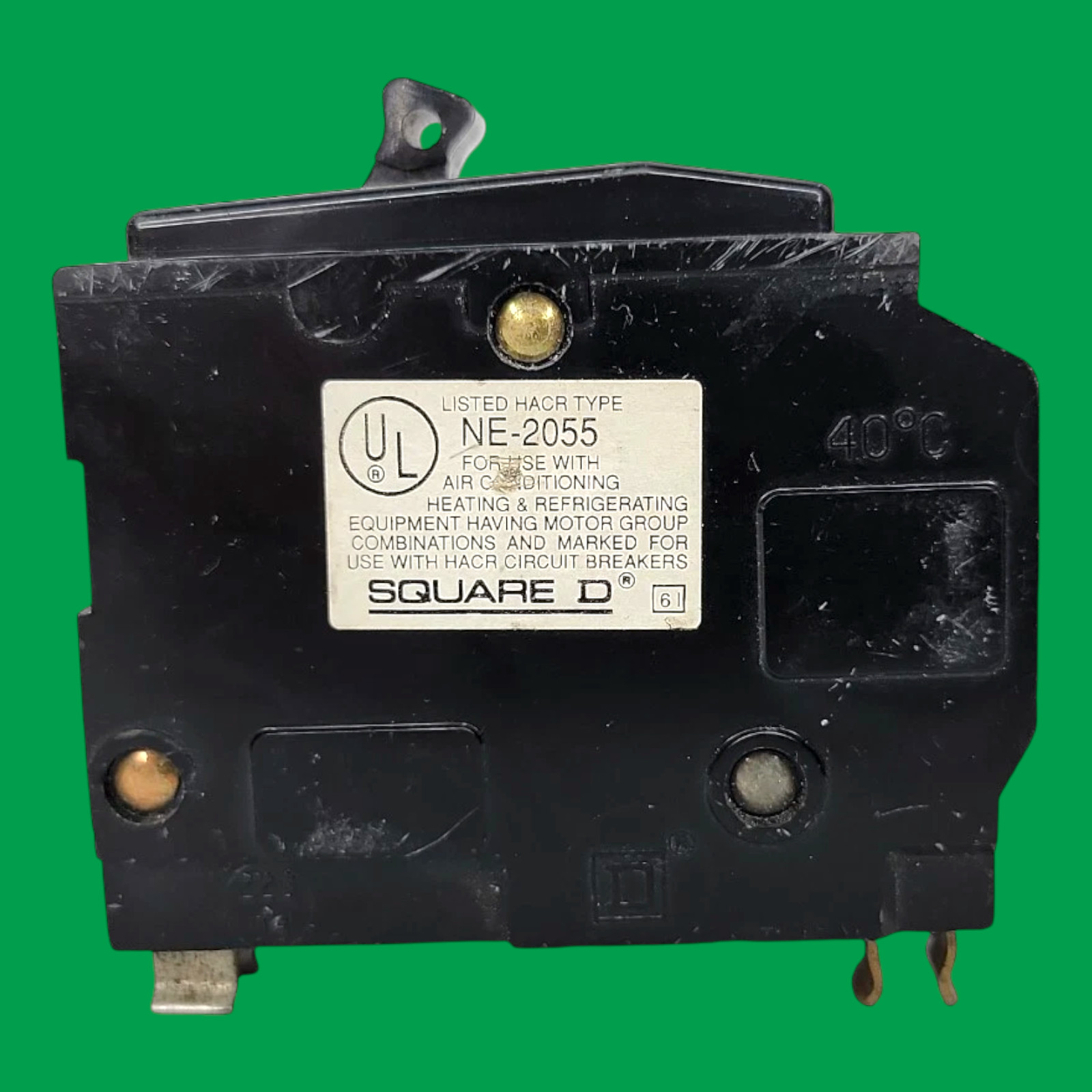 Square D QO250 Circuit Breaker 50 Amp 2-Pole 120/240V QO Plug-On HACR USA