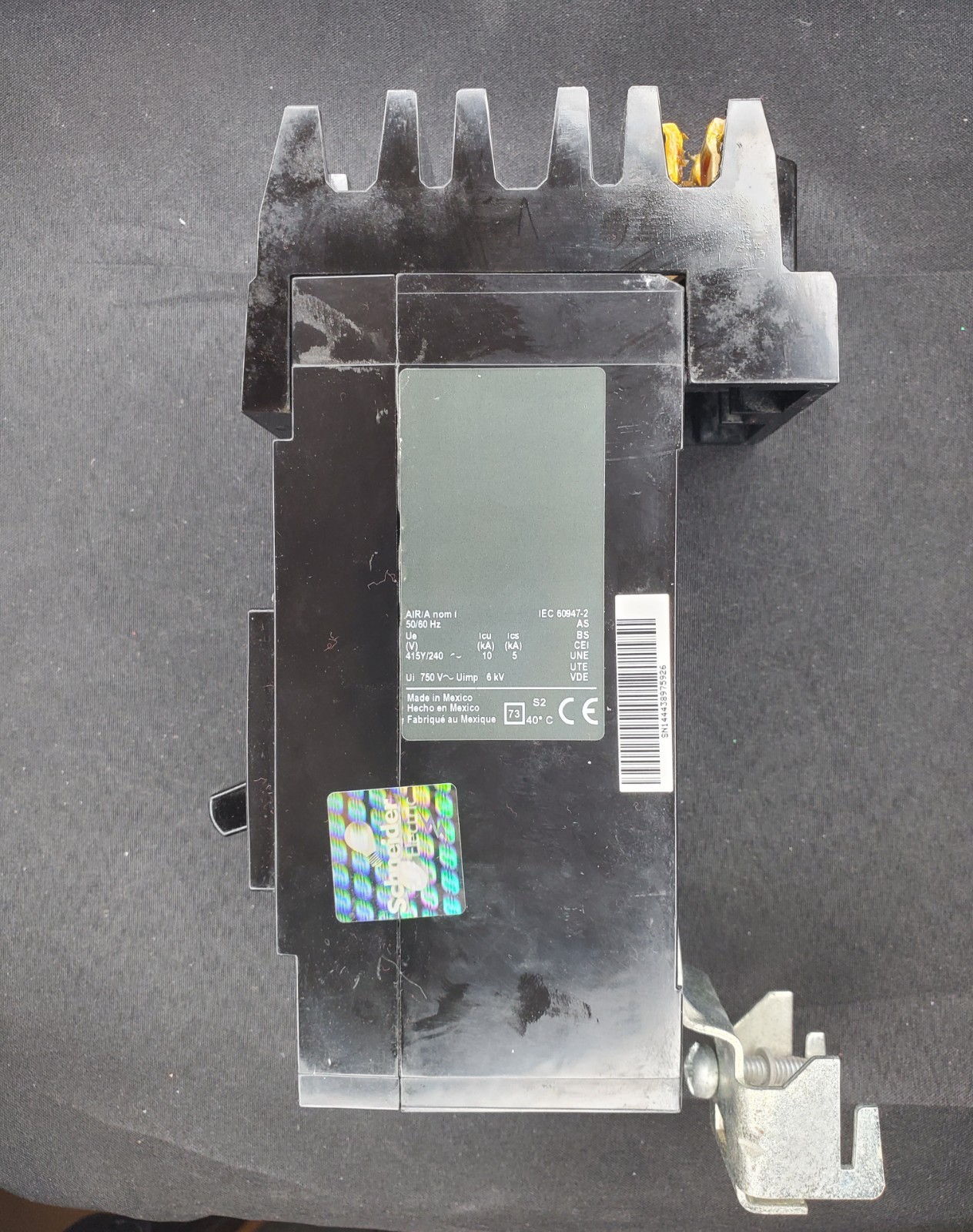 Square D 200A 240VAC 2-Pole Circuit Breaker (QGA222002) Excellent Condition 65K