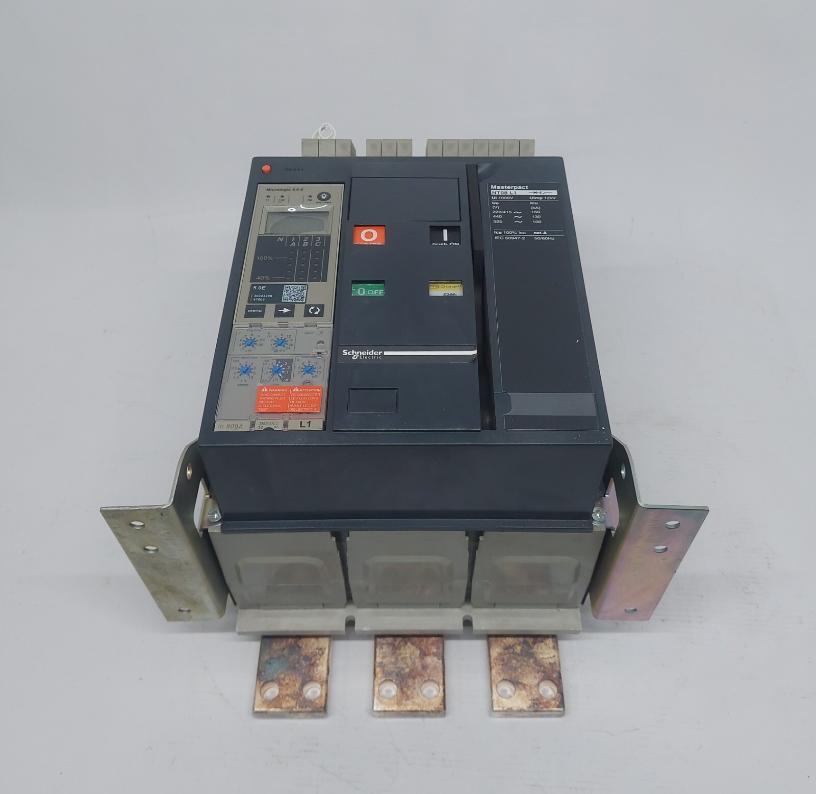 NEW SCHNEIDER MICROLOGIC 5.0 MASTERPACT NT08L1 13PEF5.0E Ui1000V TAIWAN
