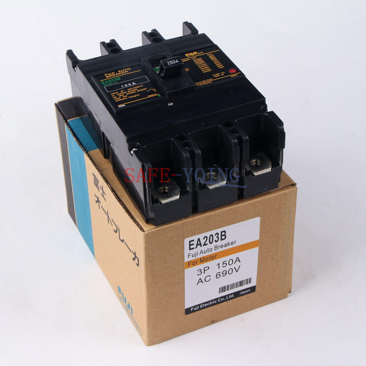 ONE New Fuji Electric EA203B 3P 150A Industrial Automation Auto Circuit Breaker