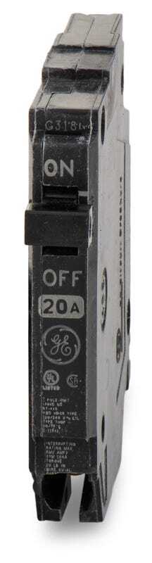 GE – THQP120- 20A – 1 Pole – Thin Style – 120/240V – 10kAIC – Q-Line NEW!!