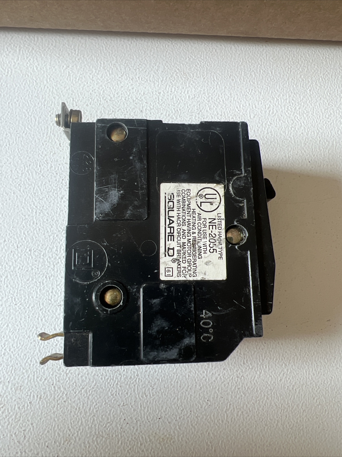 Square D QOB220 20 A Miniature Circuit Breaker