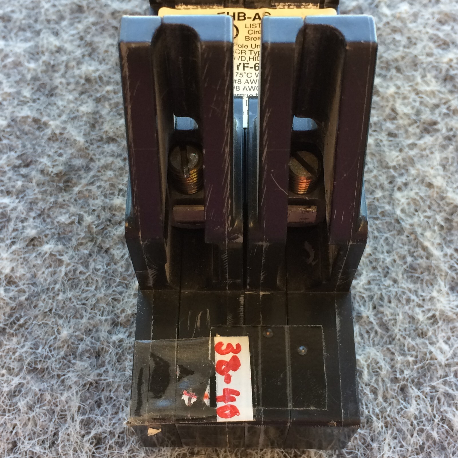 SQUARE D EHB24020AS, 20 Amp 480V, Remotely Operated Circuit Breaker – WARRANTY