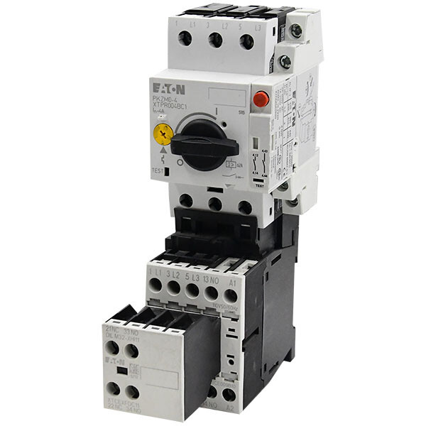 PKZM0-4XTPR004BC1 Eaton 2.5-4A 600V 3P Manual Motor Circuit Breaker -SA