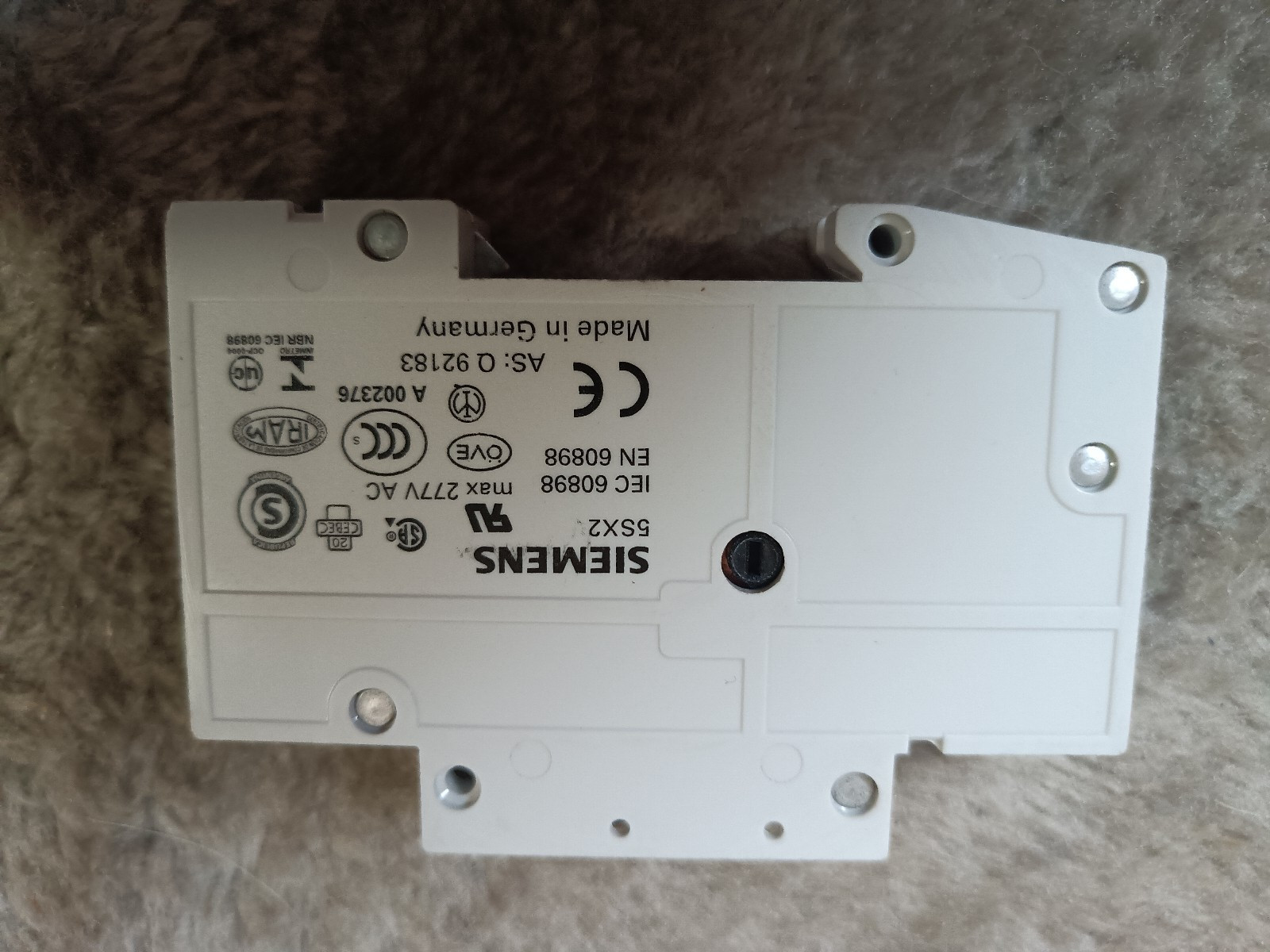 Siemens 5 SX21 C25 Circuit Breaker 230/400V