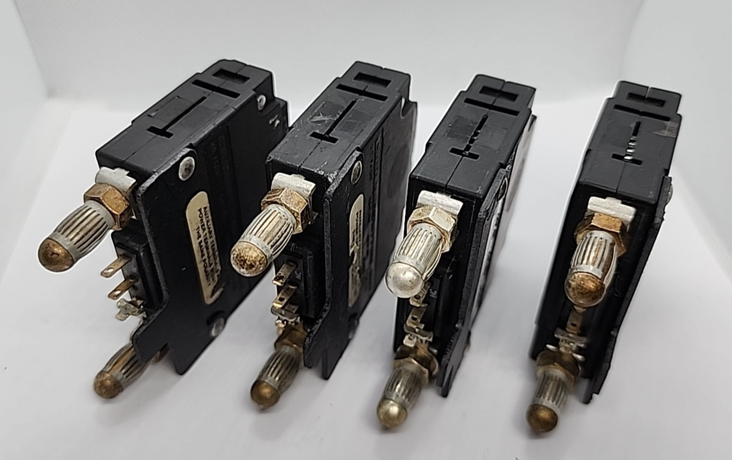 4x CARLING CTI-X0-12-003-A71-MJ 50A 80V BULLET STYLE CIRCUIT BREAKER[MG5-4