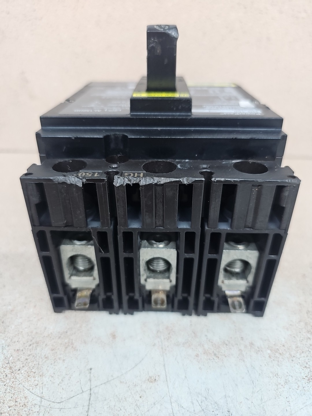 Square D PowerPact HG150 HGL36000S15LUYE M2 150A 3P 600V