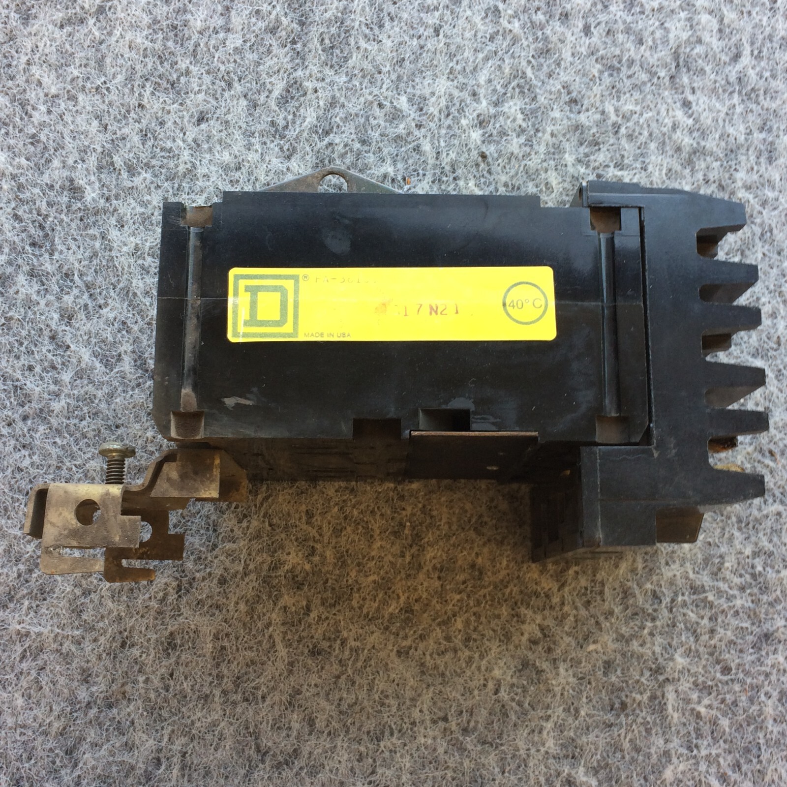 Square D FA36100 3 Pole 100 Amp 600 V I-Line Circuit Breaker Excellent Condition