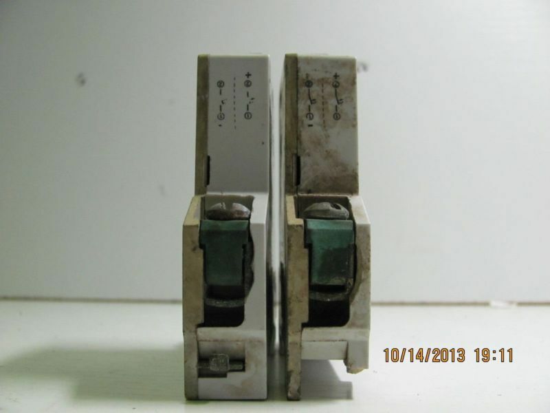BBC STOTZ-KONTAKT ( S211UC K16A ) T15 240/415 M220 4500 CIRCUIT BREAKER BLOCK